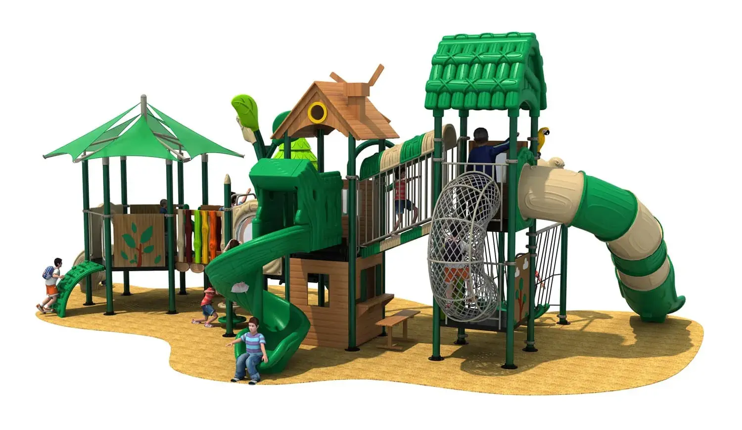 Forest Paradise HD-HSL024 - Children‘s Slide Slide Combination