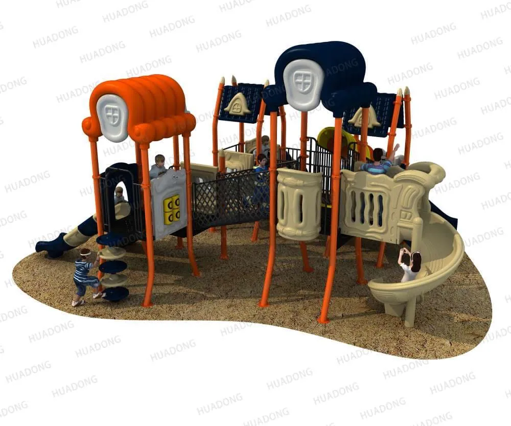 Auspicious Cloud Inverted House HD-HMH011-Children's Slide Slide Combination