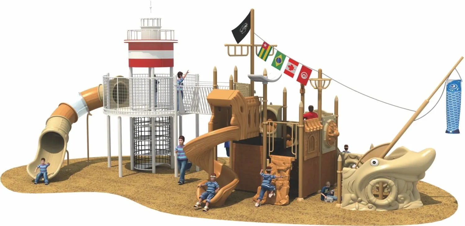 Pirate Ship Series Combination Slide HD-HDD023