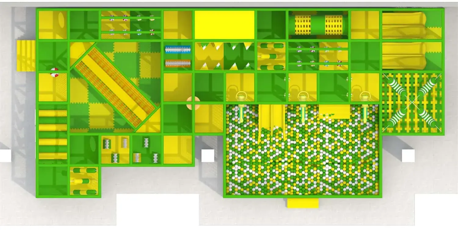 Nature Series Indoor Sports Comprehensive Playground for Children HD-TTB149