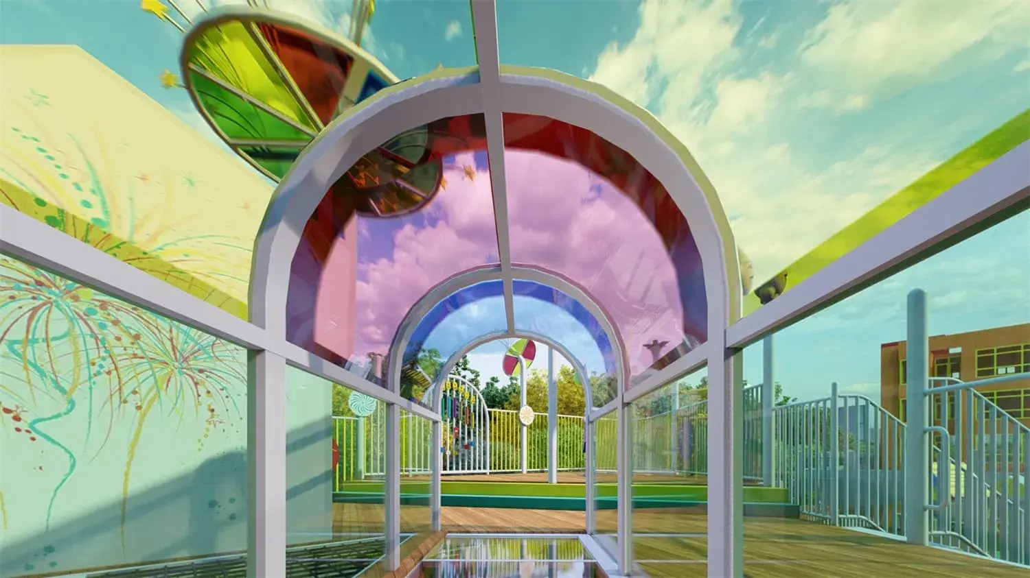 Customized Theme Park HD-DZT113-Rainbow Paradis