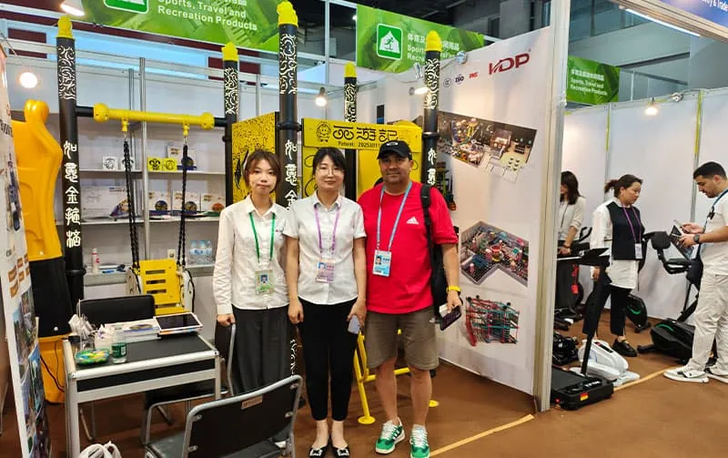 The 137th Canton Fair 2025 Concludes Successfully in Guangzhou; HuaDongPlay Entertainment Equipment CO., LTD Journey to the West Themed Slides Take the Global Market by Storm