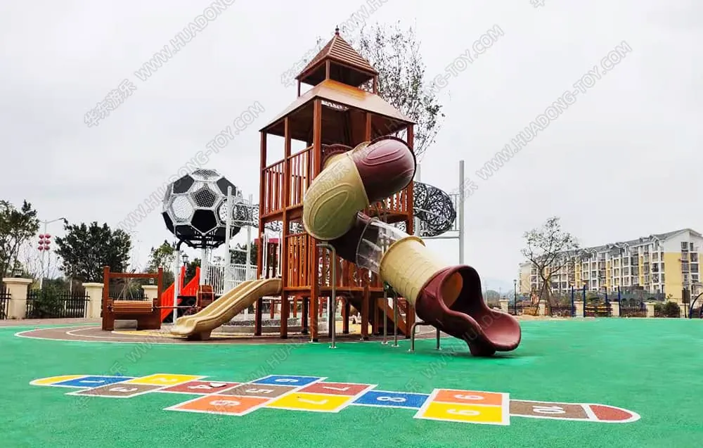 Shaxian County No. 6 Kindergarten Large Slide Combination Project
