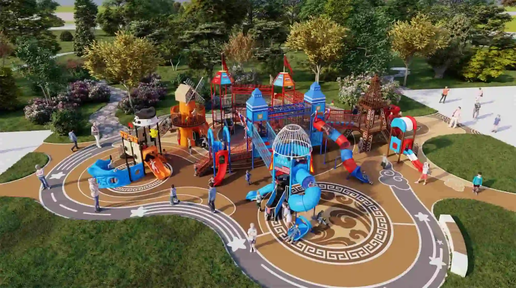 Transnational Dream HD-HKG020-Children‘s Slide Slide Combination