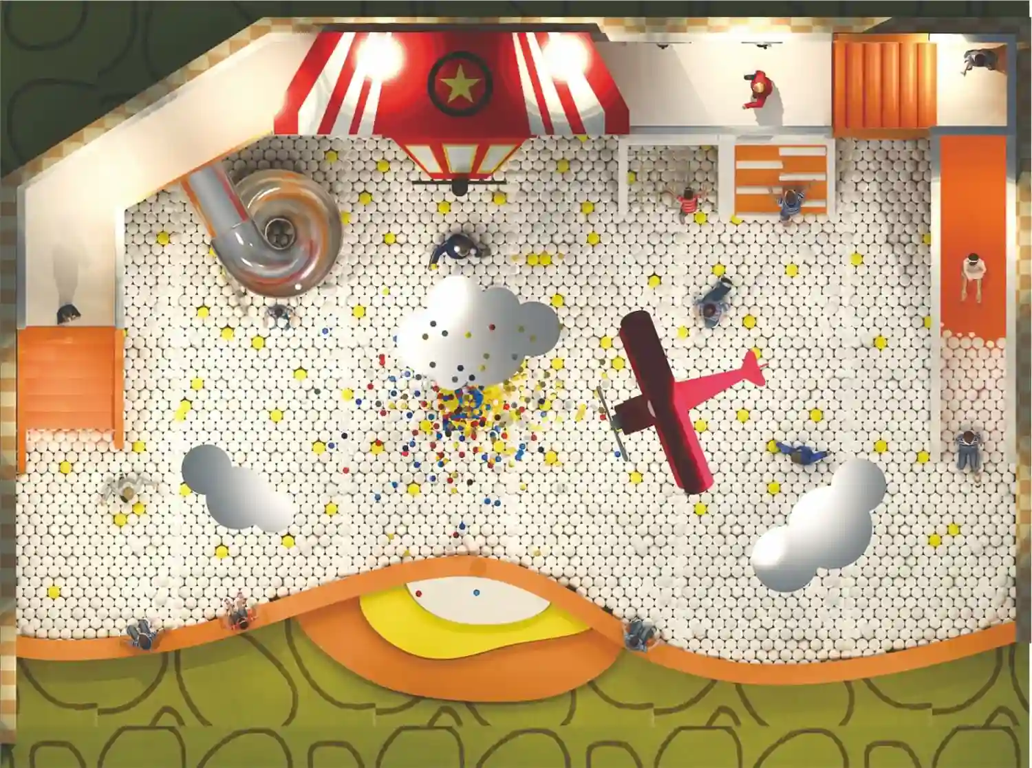 Tech World Series Indoor Naughty Castle Playground HD-TTB139
