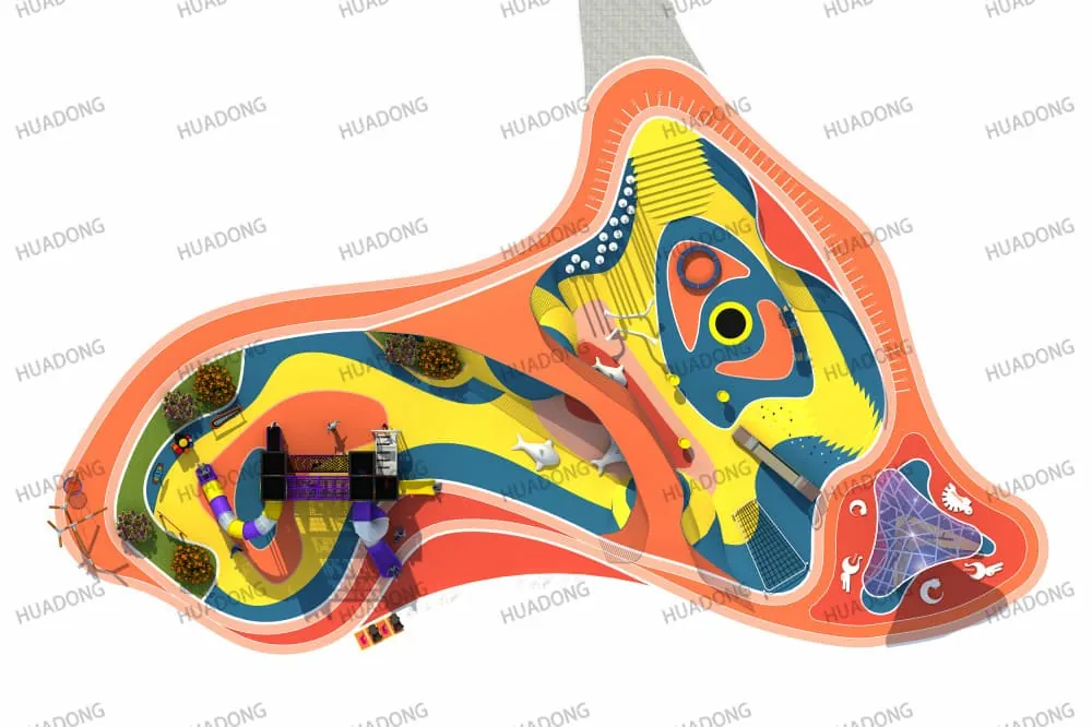 HuaDongPlay Community Children's Playground Equipment HD-DSQ003
