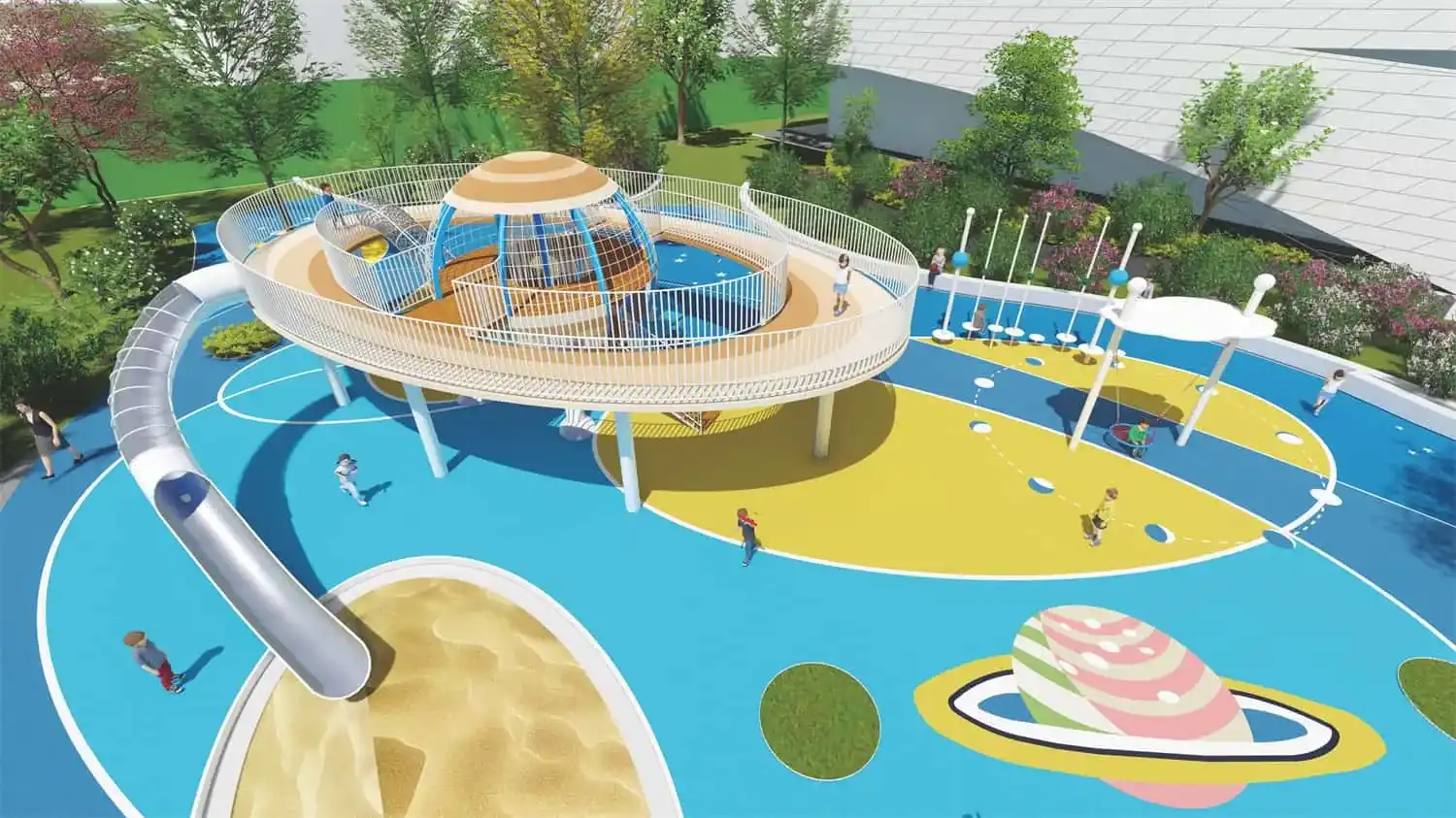 Customized Theme Park HD-DZT114 - Military Park