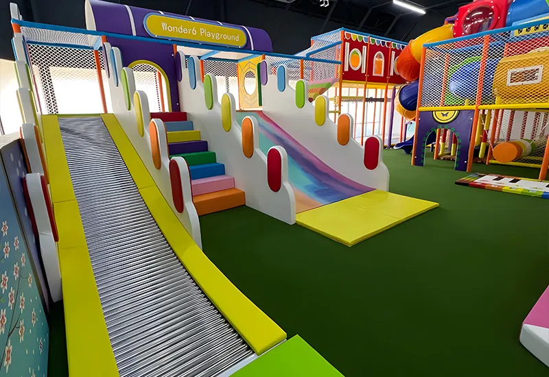 Indoor customizable children's amusement park