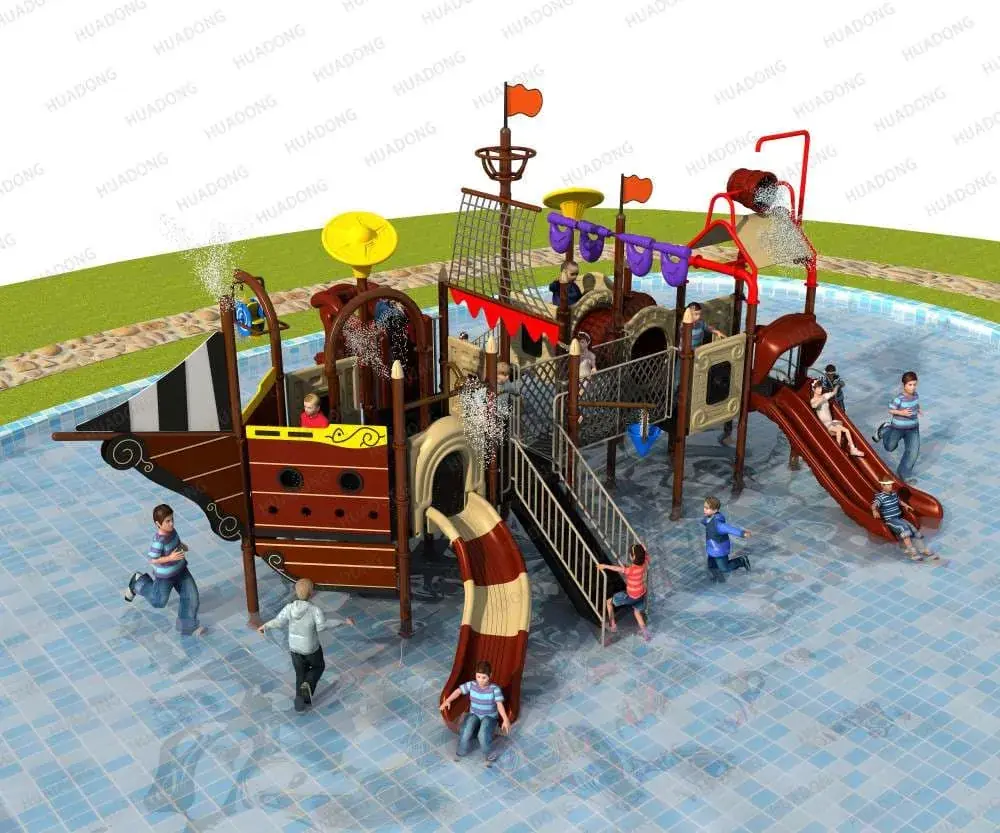 Water Park HD-LSH013 - Children's Slides Slide Combinations