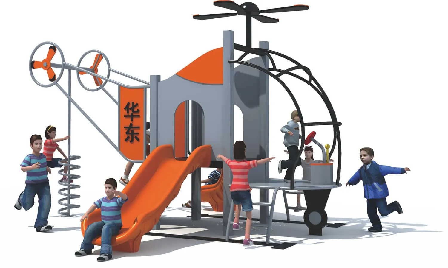 PE Board Series Outdoor Slide HD-LPE045