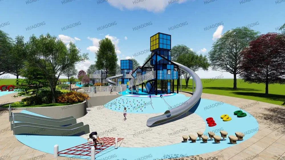 HuaDongPlay Community Children's Playground Equipment