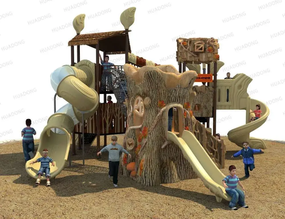 Ancient Tribe HD-HYL003-Children's Slide Slide Combination
