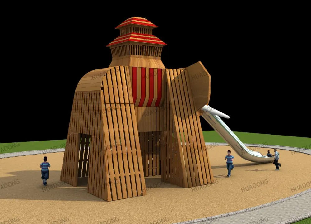 Wooden Custom Non-Standard Theme Park DZT019