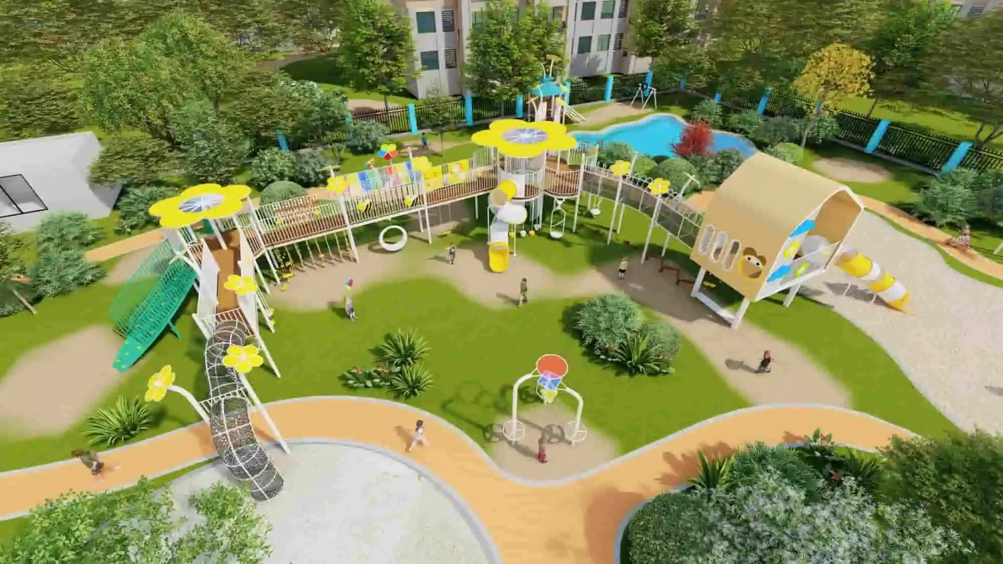 Garden Corridor Theme HD-DZT098
