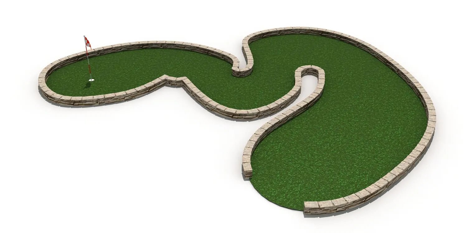 HuaDongPlay Mini Golf Course HD-GEF003~010