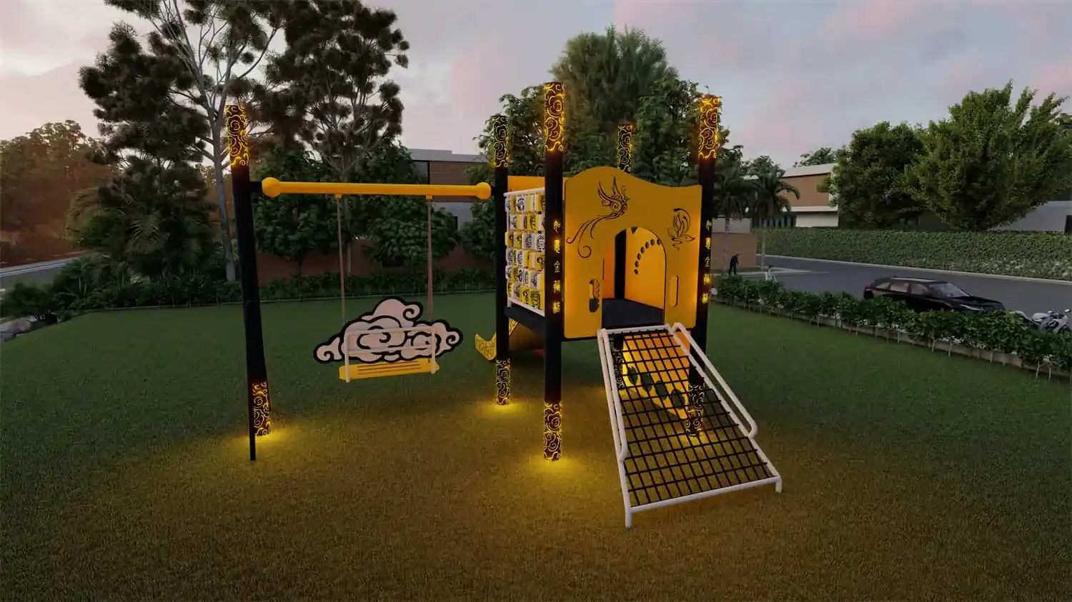 PE Board Series Outdoor Slide HD-LPE063