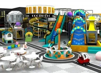 Indoor Naughty Castle Trampoline Playground HD-TTB125