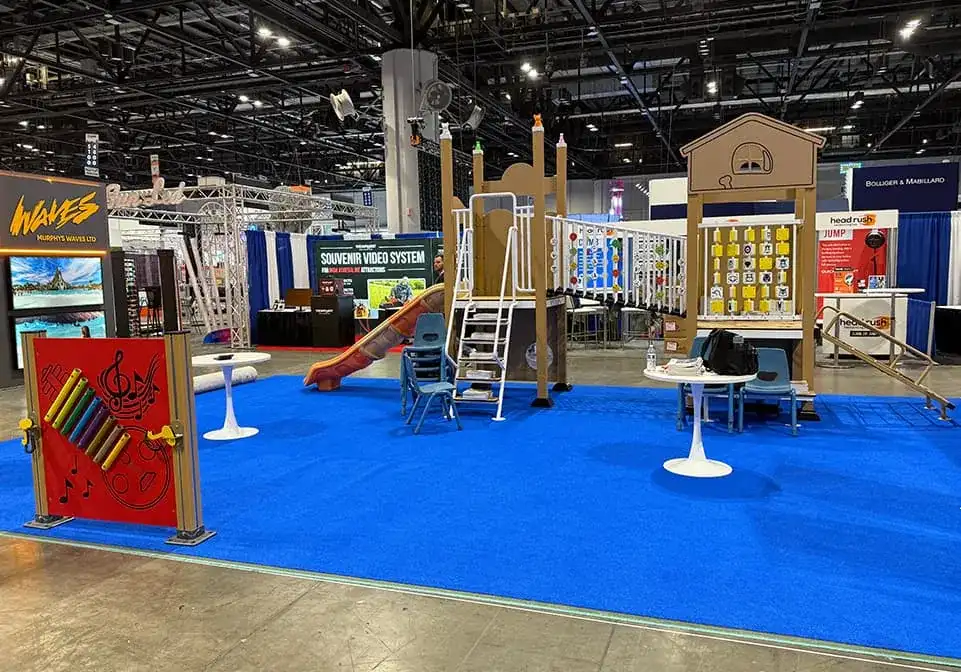 HuaDongPlay Amusement had a perfect ending at IAAPA EXPO 2024 in Orlando, USA