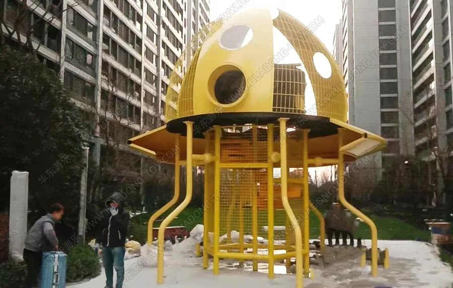 Real Estate Octopus Stainless Steel Slide Project