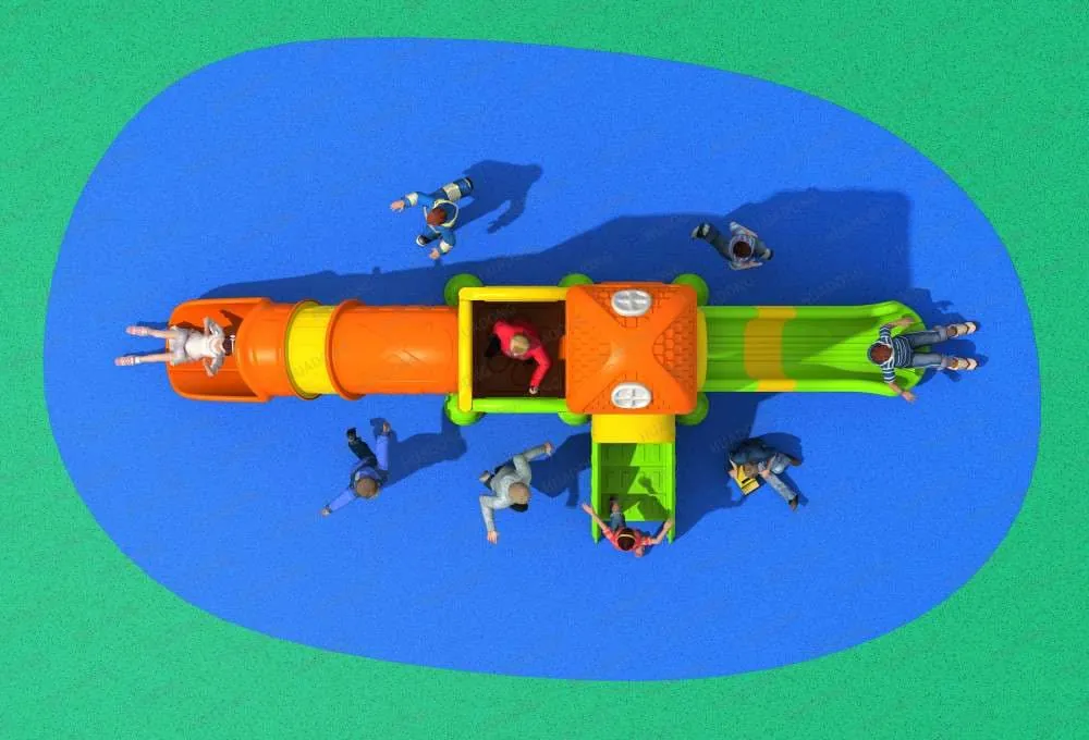 All-plastic HD-HSL011 Children's Slide Slide Combination