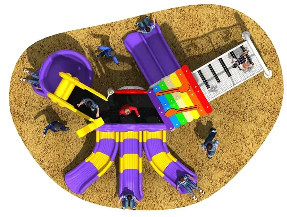 Performer Music Gathering Outdoor Slide HD-HYY025