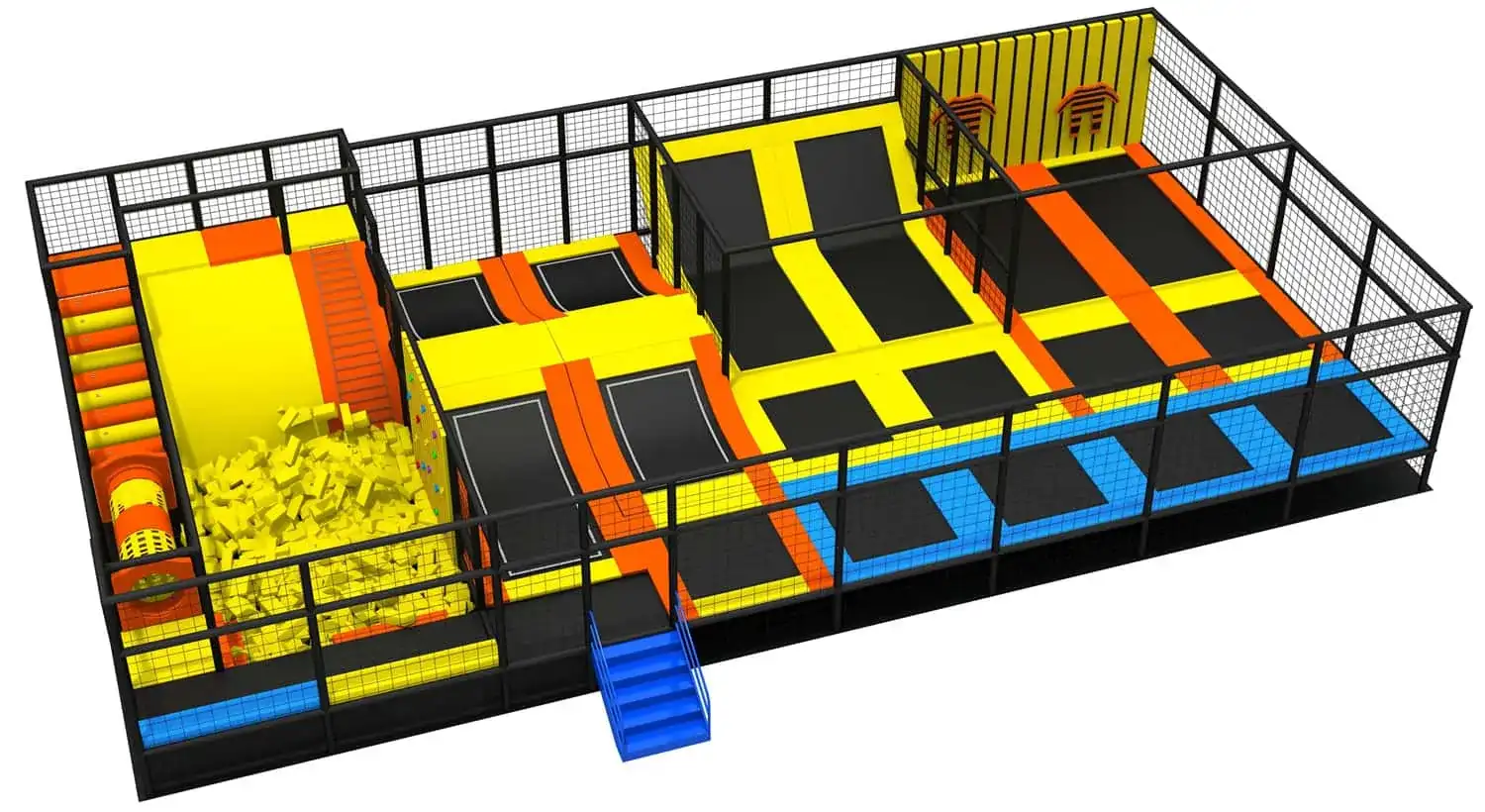 Comprehensive Combination Trampoline Playhouse HD-SBC053