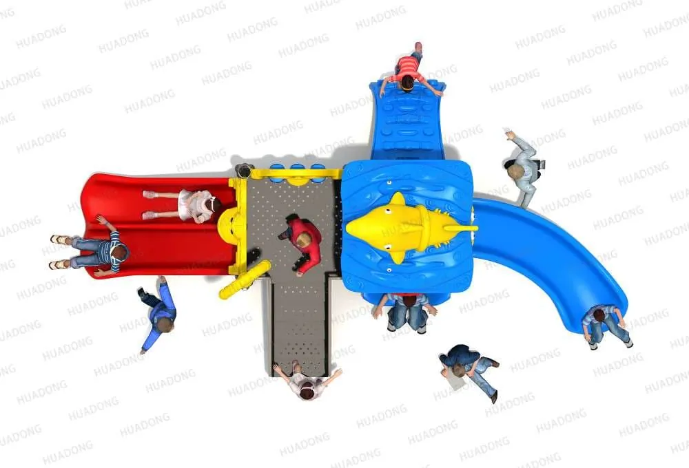 Animal Paradise HD-HDW011 - Children's Slide Slide Combination