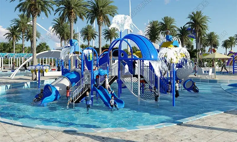 New product recommendation - rainbow theme parent-child water park