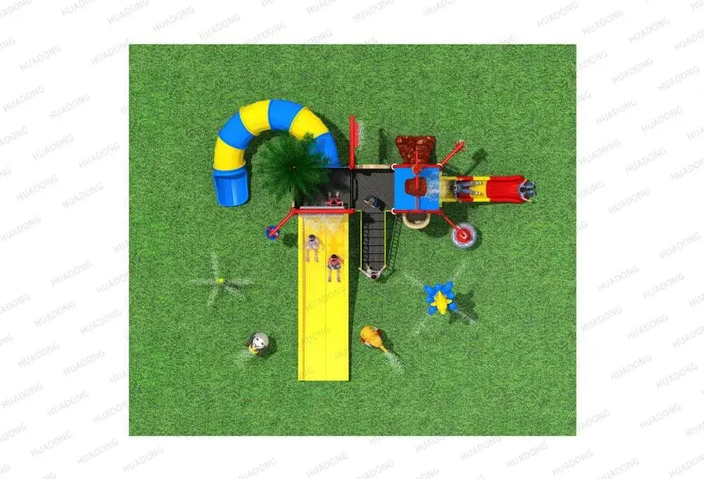 Water Park HD-LSH008 - Children's Slides Slide Combinations