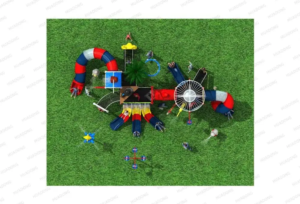 Water Park HD-LSH006 - Children's Slide Slide Combination