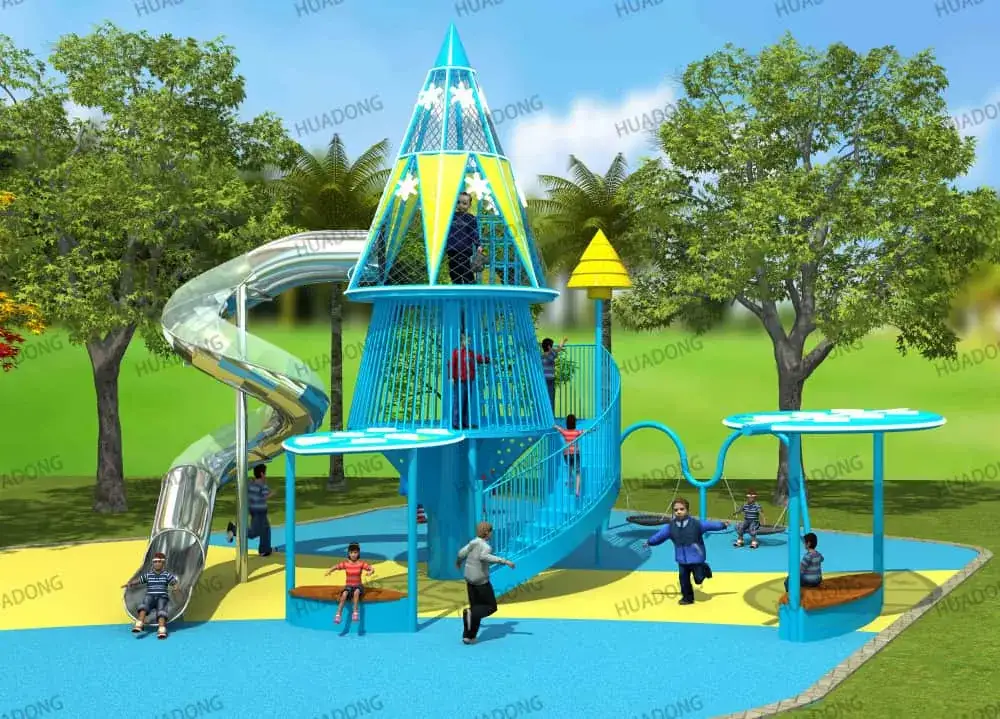 HuaDongPlay Colorful World Amusement Park Series HD-DBF001