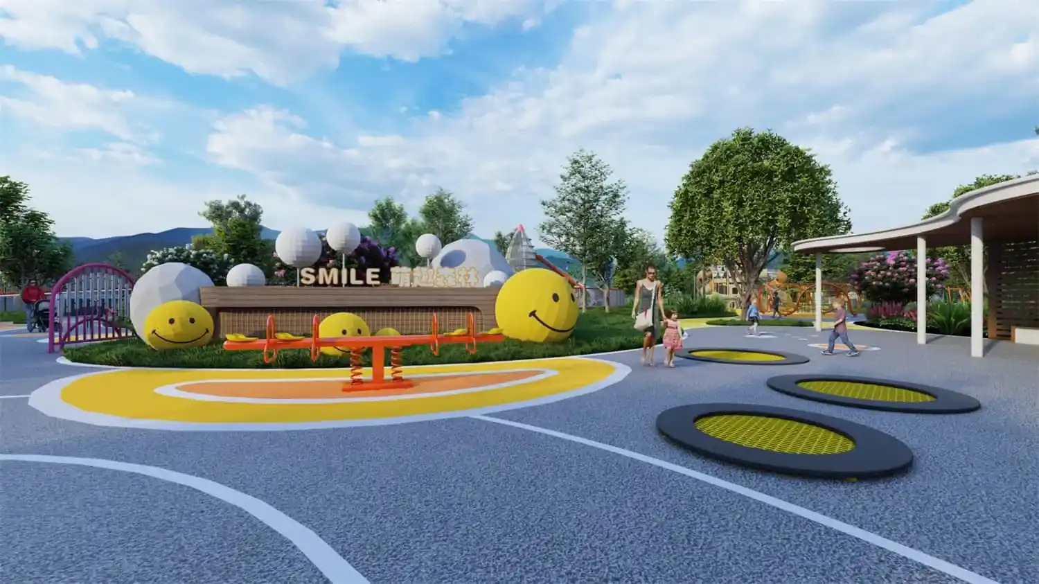 Customized Theme Park HD-DZT112-Cute Forest