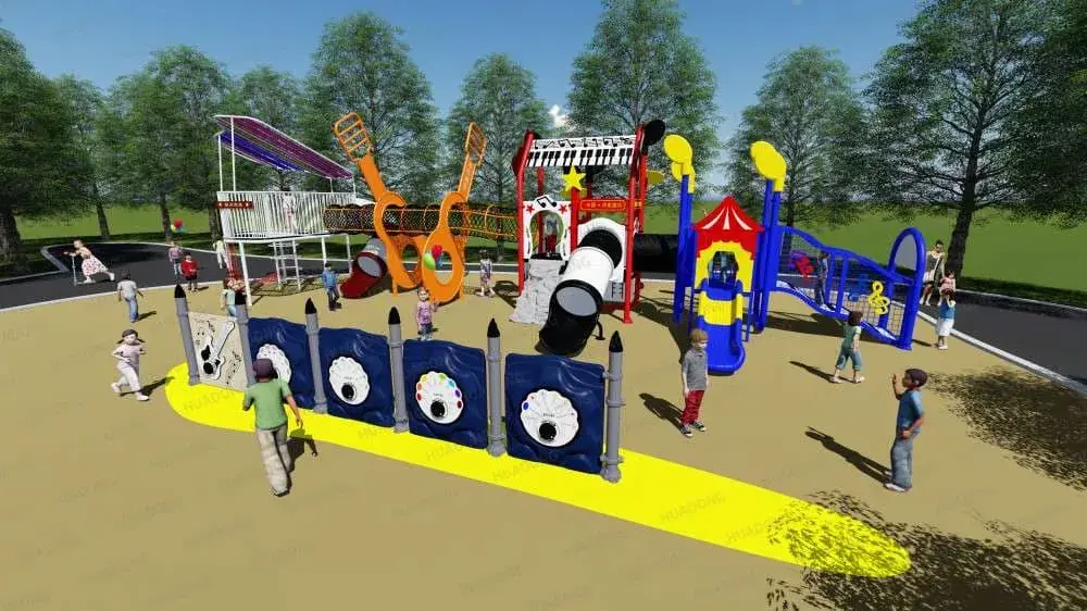 Performer Music Gathering HD-HYY012-Children's Slide Slide Combination