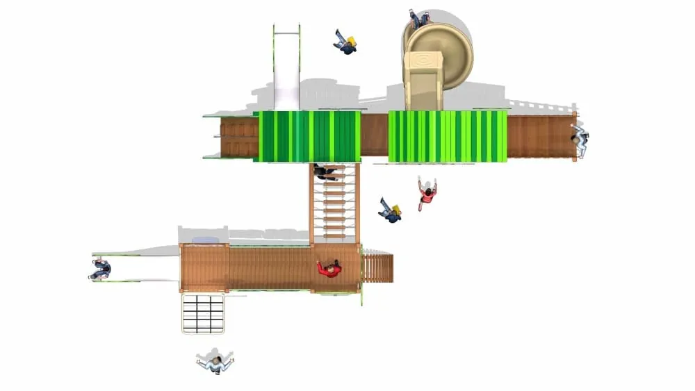 PE Board Series Outdoor Slide HD-HPE047