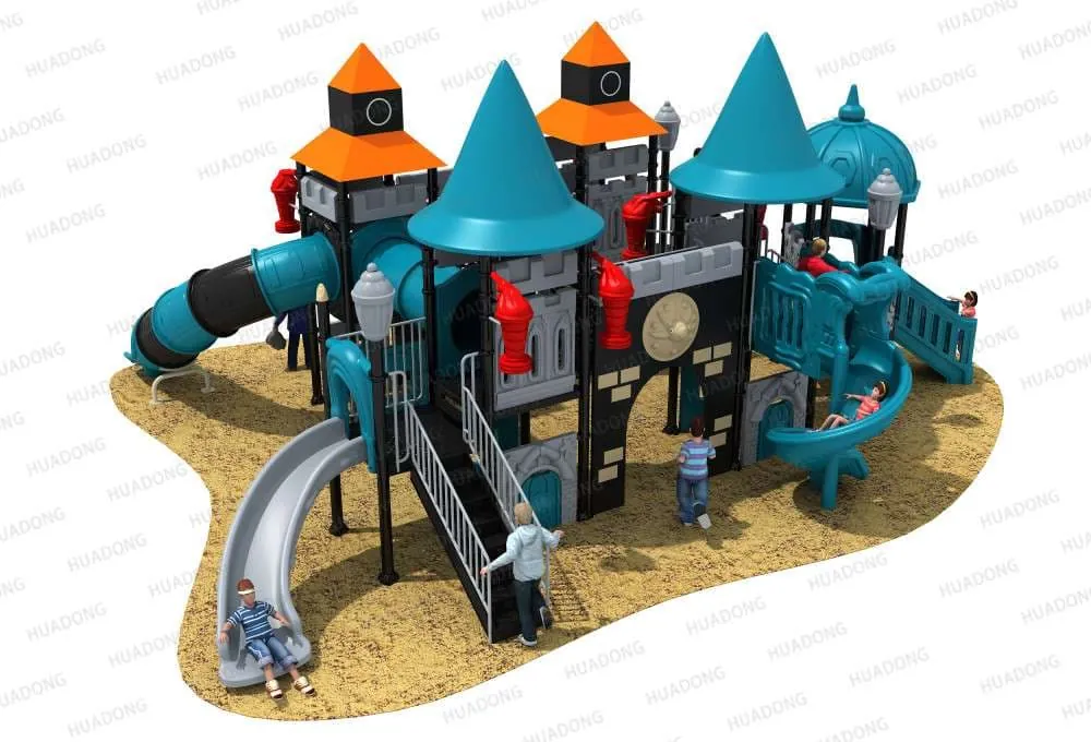 European-Korean Castle HD-HOH003 - Children's Slide Slide Combination