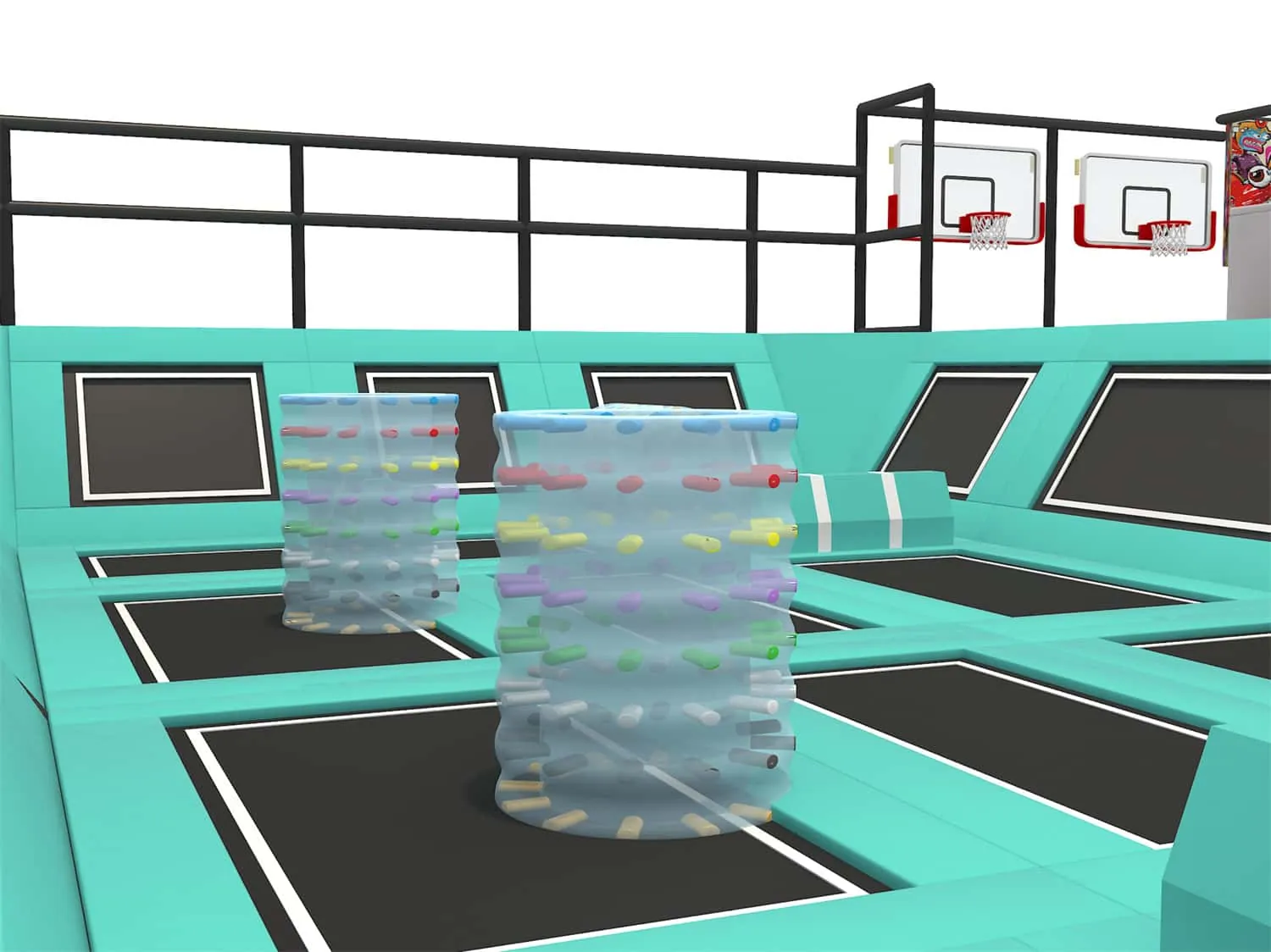 Space Trampoline Children's Park HD-SBC038