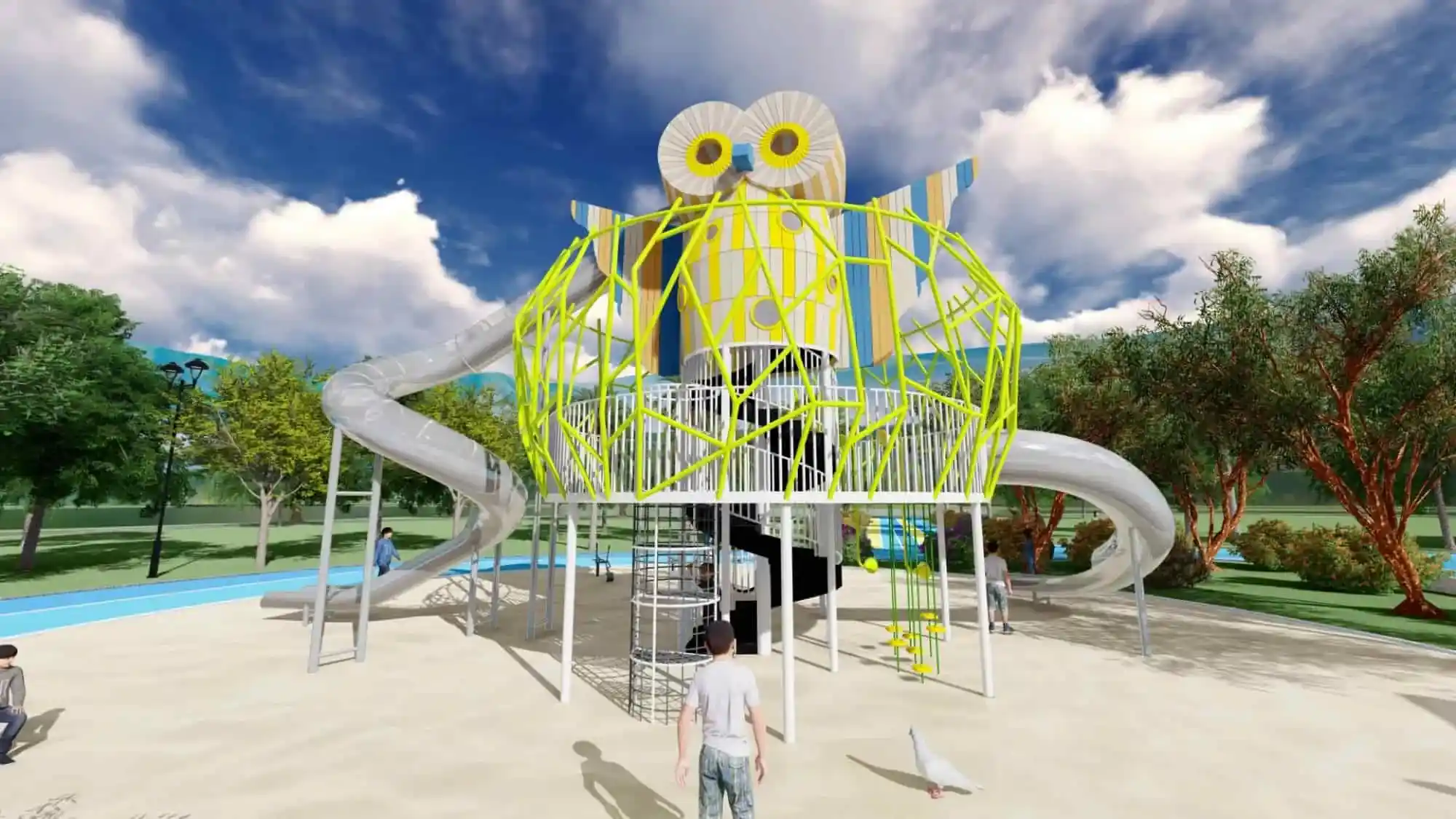 Owl Park Theme Custom HD-DZT083
