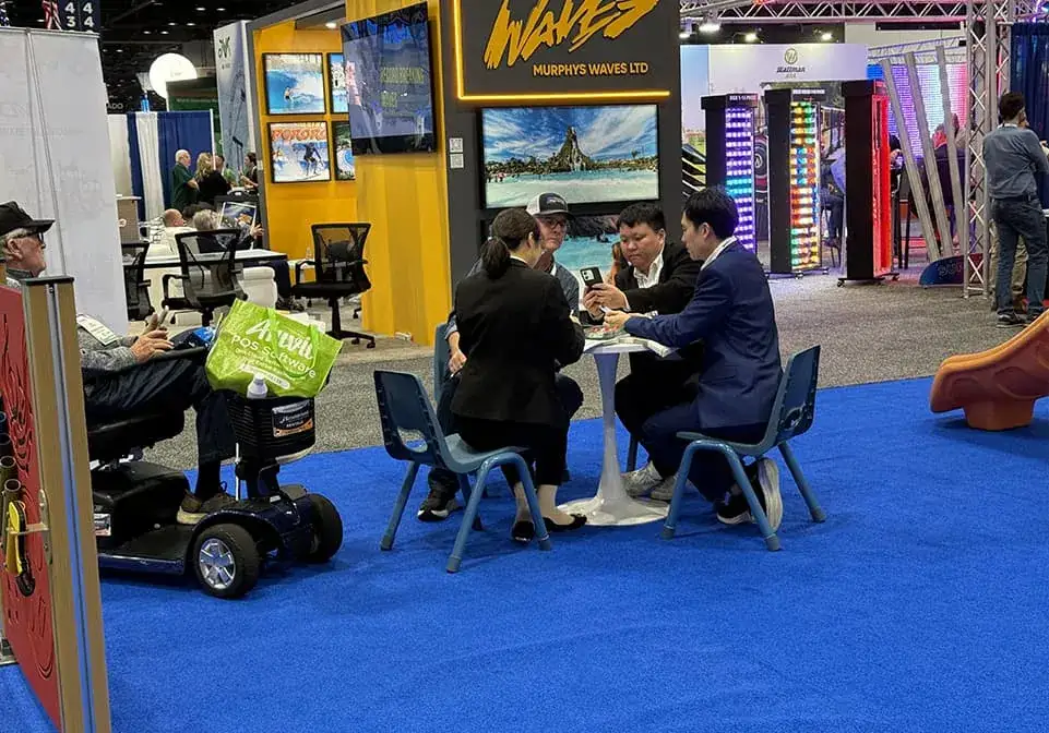 HuaDongPlay Amusement had a perfect ending at IAAPA EXPO 2024 in Orlando, USA
