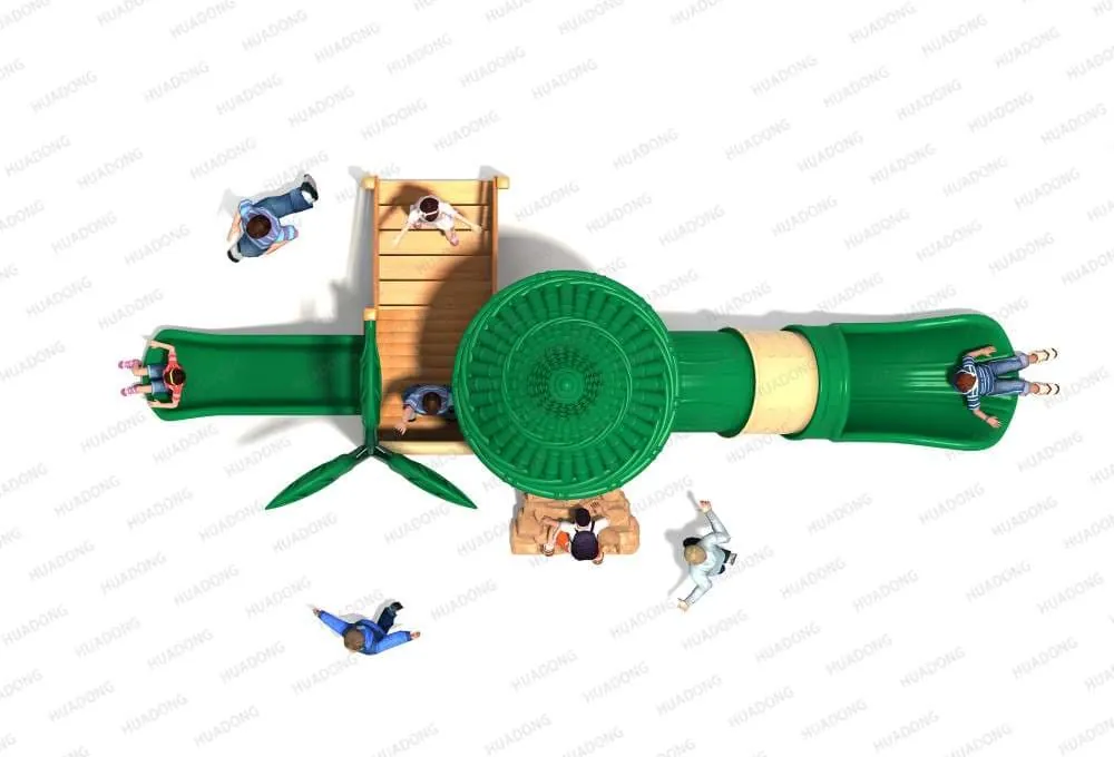 Bamboo Garden Landscape Park HD-MZY009 - Children's Slide Slide Combination