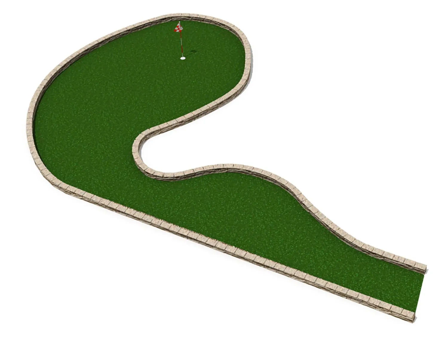 HuaDongPlay Mini Golf Course HD-GEF003~010