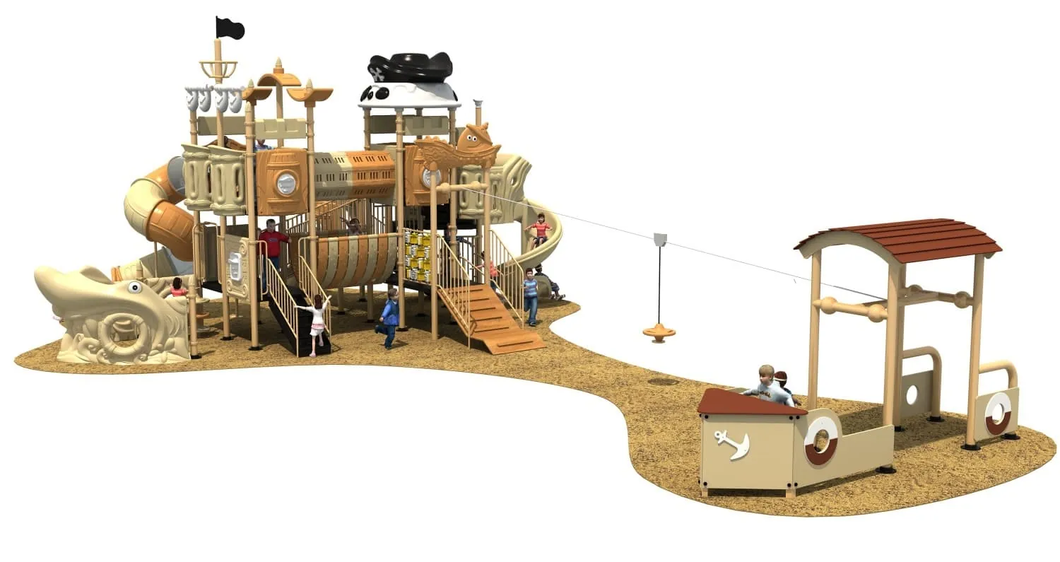 Pirate Ship Series Combination Slide HD-HDD029