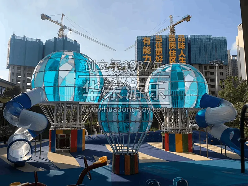 Jiangmen Heshan Golden Age Hot Air Balloon Project was successfully completed