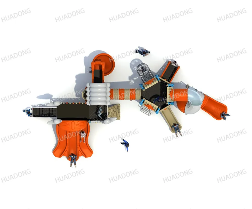 Auspicious Cloud Inverted House Outdoor Slide HD-HMH016