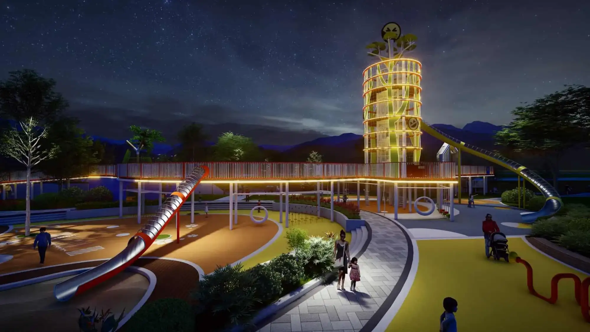 Happy Tree Theme HD-DZT096