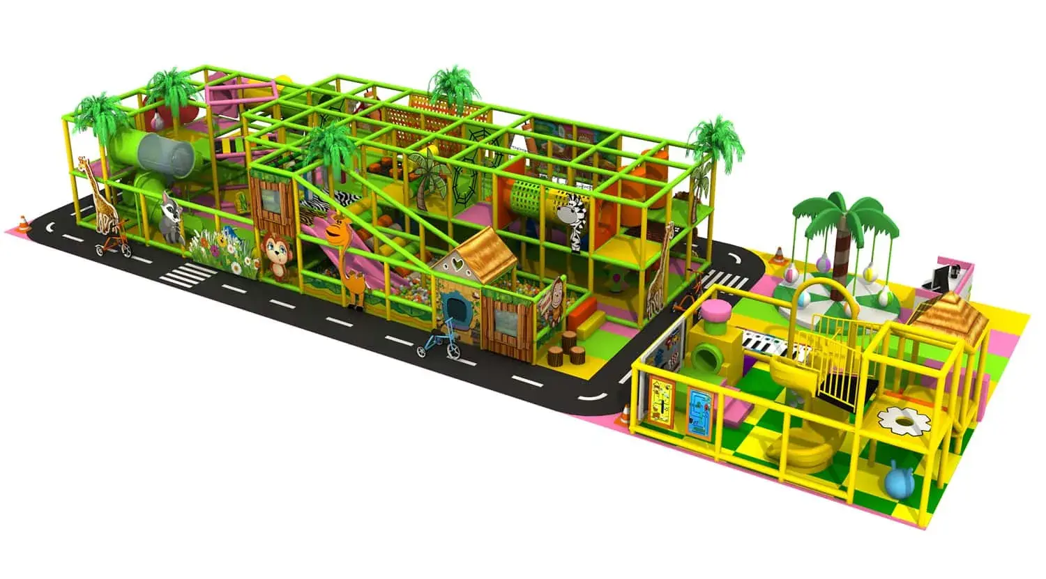 Nature Series Comprehensive Indoor Playground for Children HD-TTB148
