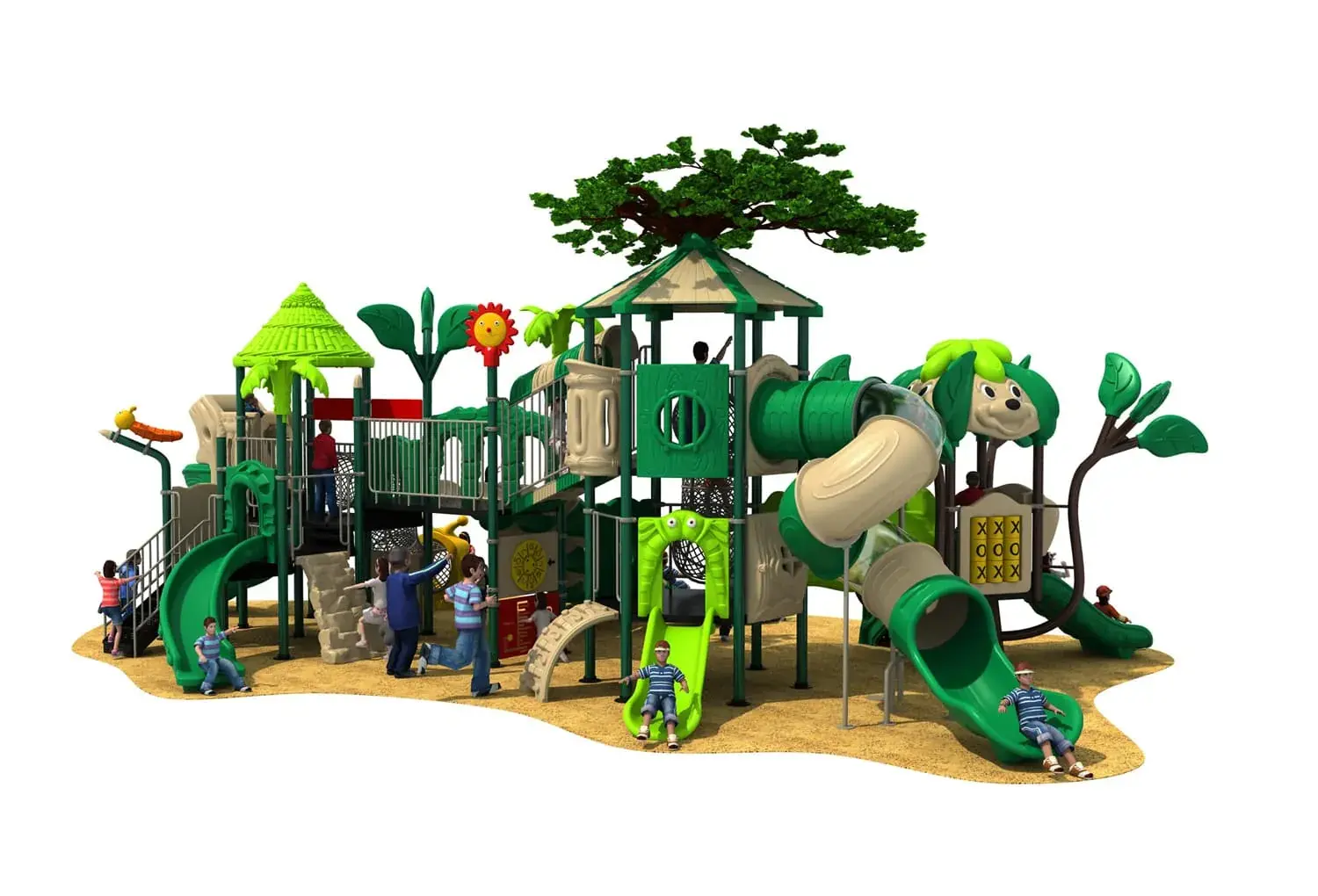 Forest Paradise HD-HSL025 - Children‘s Slide Slide Combination