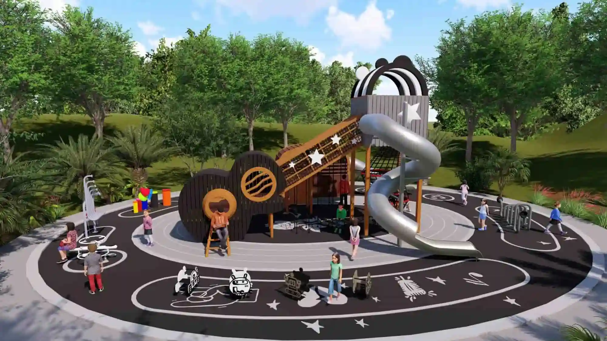 Personalized Custom Theme Park Series HD-DZT021