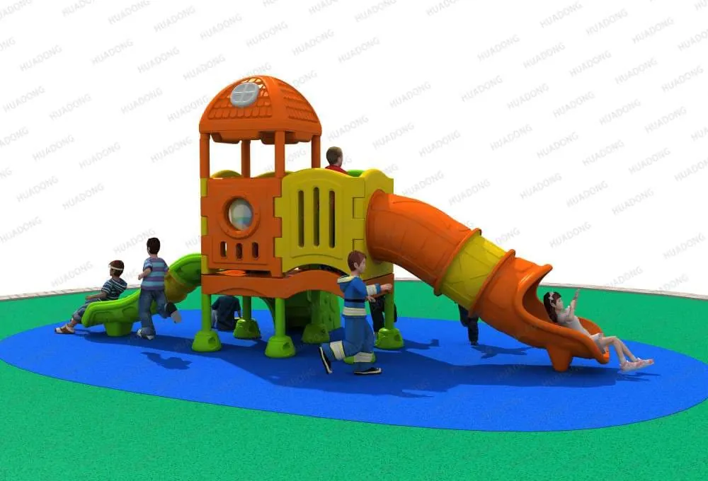 All-plastic HD-HSL011 Children's Slide Slide Combination