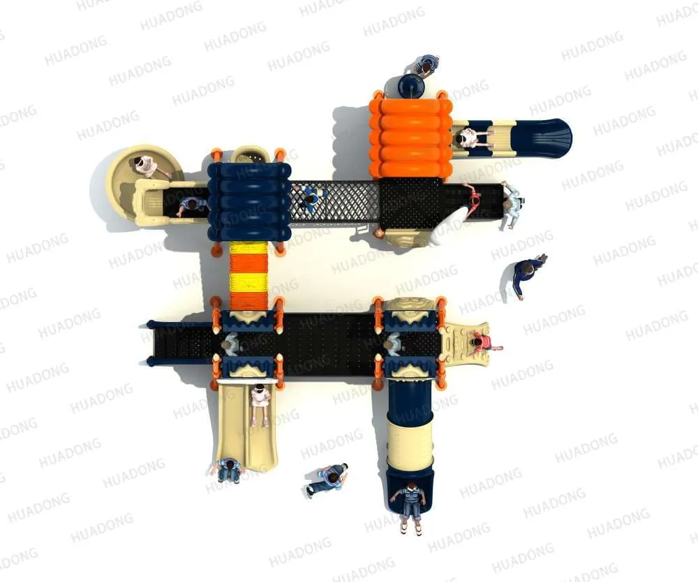 Auspicious Cloud Inverted House HD-HMH011-Children's Slide Slide Combination