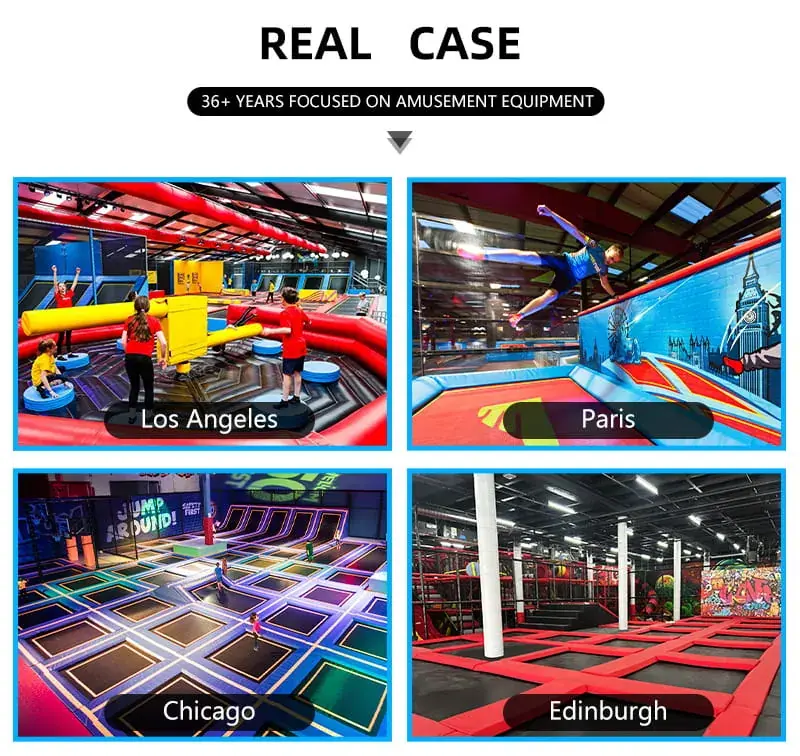 Indoor Trampoline Park Playground